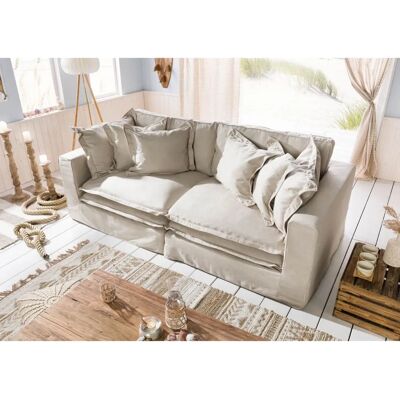 Massivmoebel24.de Beiges Modular 2-Sitzer Sofa - Wohnzimmermöbel Massivmoebel24.de Beiges Modular 2-Sitzer Sofa - Wohnzimmermöbel