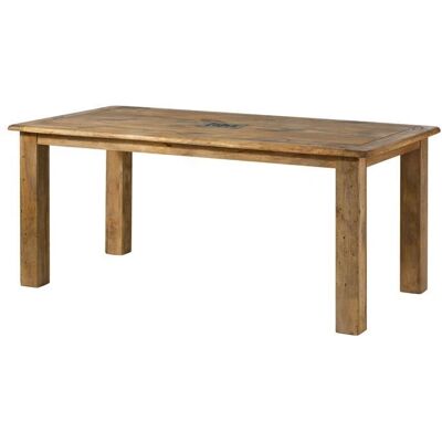 Massivmoebel24 Mango Esstisch - Natur - Industrieller Stil - 1001 Massivmoebel24 Mango Esstisch - Natur - Industrieller Stil - 1001