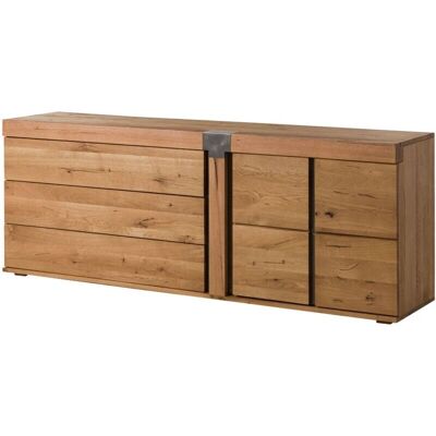 Massivmoebel24.de Wildeiche Sideboard - Naturölung - 180x45x75cm Massivmoebel24.de Wildeiche Sideboard - Naturölung - 180x45x75cm