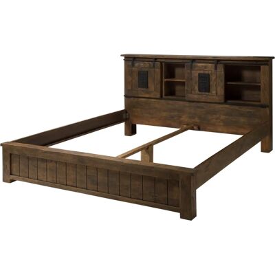 Massivmoebel24.de Mango Bett 180x200 - Railway - Bett Massivmoebel24.de Mango Bett 180x200 - Railway - Bett