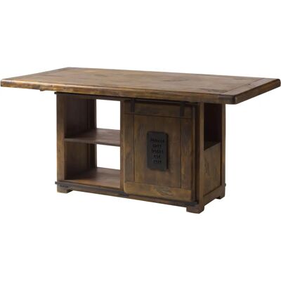 Massivmoebel24 - Esstisch Mango - 180x90x76 - Rustikal Industriell Stil Massivmoebel24 - Esstisch Mango - 180x90x76 - Rustikal Industriell Stil