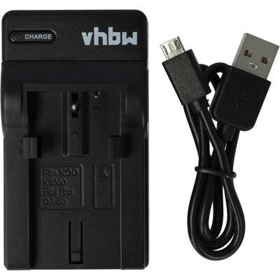 vhbw Chargeur de Batterie pour Appareil Photo Kodak - Z712 IS, Z812 IS, ZX1 HD, Z8612 IS vhbw Chargeur de Batterie pour Appareil Photo Kodak - Z712 IS, Z812 IS, ZX1 HD, Z8612 IS