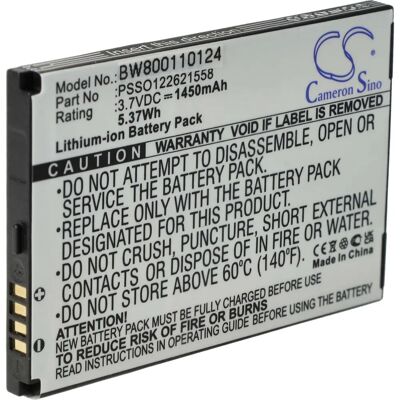 Vhbw Honeywell Dolphin 6000 Akku - 1450mAh, 3,7V - Batterie Vhbw Honeywell Dolphin 6000 Akku - 1450mAh, 3,7V - Batterie