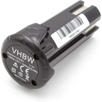 Batteria vhbw Bostitch - 1500mAh Li-ion - Nero - Accessorio elettrico Batteria vhbw Bostitch - 1500mAh Li-ion - Nero - Accessorio elettrico