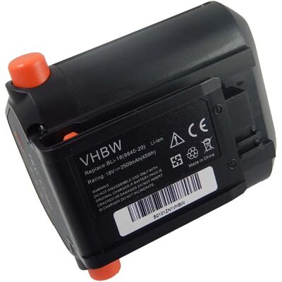 vhbw Batería Gardena EasyCut Li-18/23 - 2500mAh, 18V Herramienta de Jardín vhbw Batería Gardena EasyCut Li-18/23 - 2500mAh, 18V Herramienta de Jardín