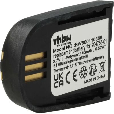 vhbw Bateria Savi - 140mAh Lítio Polímero - Fone de ouvido sem fio vhbw Bateria Savi - 140mAh Lítio Polímero - Fone de ouvido sem fio