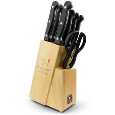 YourSurprise - Messerblock mit Gravur - Bloc de couteaux YourSurprise - Messerblock mit Gravur - Bloc de couteaux