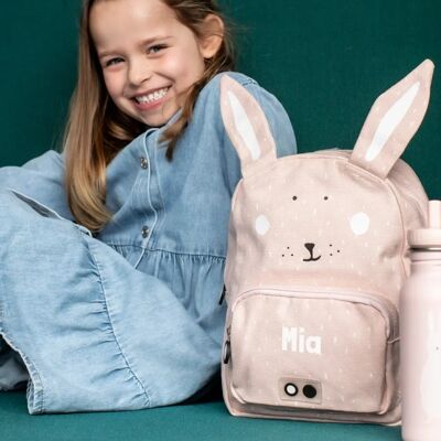 YourSurprise Mrs. Rabbit Gepersonaliseerde Kindergartenrugzak - Kleuterschool YourSurprise Mrs. Rabbit Gepersonaliseerde Kindergartenrugzak - Kleuterschool