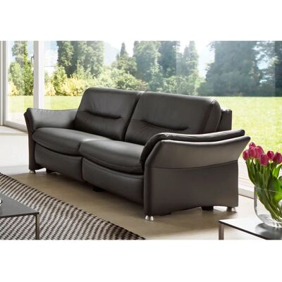 HUKLA HU-SF15058 2,5-Sitzer Torro anthrazit Leder Sofa HUKLA HU-SF15058 2,5-Sitzer Torro anthrazit Leder Sofa