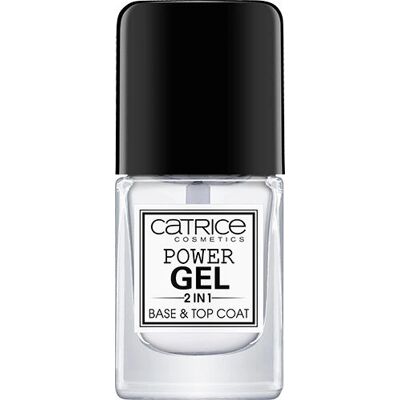 Catrice Power Gel 2 en 1 Transparente - Esmalte de Uñas Catrice Power Gel 2 en 1 Transparente - Esmalte de Uñas