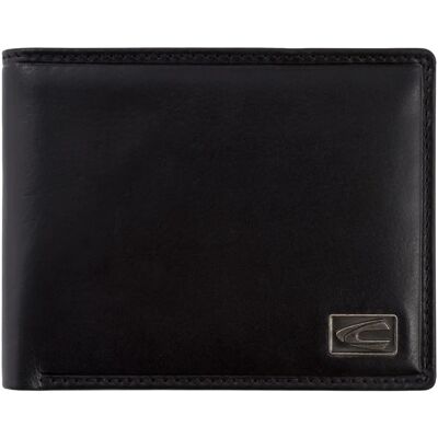 Camel Active Pánská Peněženka Černá RFID Kůže 12cm Camel Active Pánská Peněženka Černá RFID Kůže 12cm