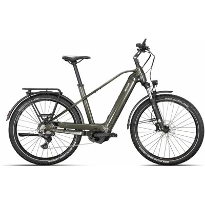 Kettler Quadriga Town & Country CX10 LG - 27,5 Zoll 750Wh Diamant - Classic Green Glänzend Beige - E-Mountainbike Kettler Quadriga Town & Country CX10 LG - 27,5 Zoll 750Wh Diamant - Classic Green Glänzend Beige - E-Mountainbike