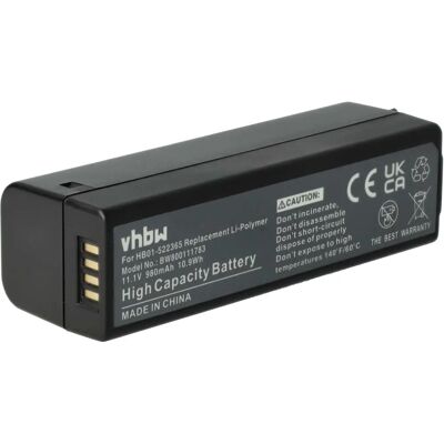 Batterie vhbw pour DJI Zenmuse X3 X5 - 980mAh, 11.1V, Li-Polymer Batterie vhbw pour DJI Zenmuse X3 X5 - 980mAh, 11.1V, Li-Polymer
