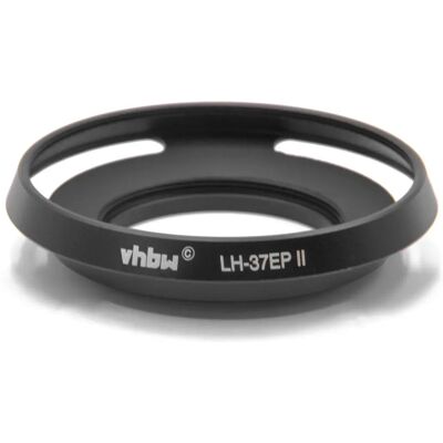 Pare-soleil vhbw de remplacement pour LH-37EP II - 37mm Métal Noir Pare-soleil vhbw de remplacement pour LH-37EP II - 37mm Métal Noir