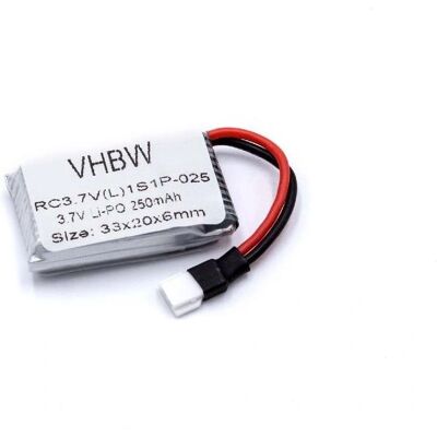 vhbw Batteria Robbe Nano Loop - Li-Polymer, 250mAh - Modellismo vhbw Batteria Robbe Nano Loop - Li-Polymer, 250mAh - Modellismo
