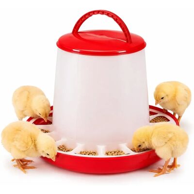MELKO - 6kg - Plastica - Semitrasparente - Alimentatore MELKO - 6kg - Plastica - Semitrasparente - Alimentatore