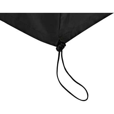 MELKO - Gartenmöbelabdeckung - Schwarz - 227x152x65 cm - Abdeckung MELKO - Gartenmöbelabdeckung - Schwarz - 227x152x65 cm - Abdeckung