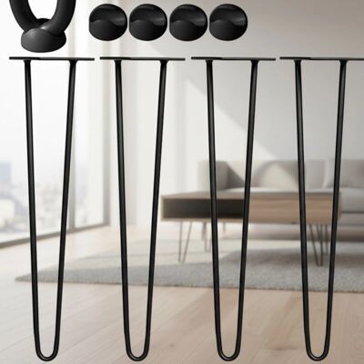 MELKO - Hairpin Legs 71CM - 12mm Acciaio - Piedi tavolo MELKO - Hairpin Legs 71CM - 12mm Acciaio - Piedi tavolo