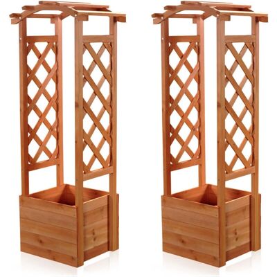 Set de plantas trepadoras Mucola con pérgolas de rosas - Soporte para rosas Set de plantas trepadoras Mucola con pérgolas de rosas - Soporte para rosas