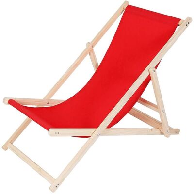 Mucola - Silla de playa plegable en pino - Sillón de sol - Jardín, Balcón Mucola - Silla de playa plegable en pino - Sillón de sol - Jardín, Balcón