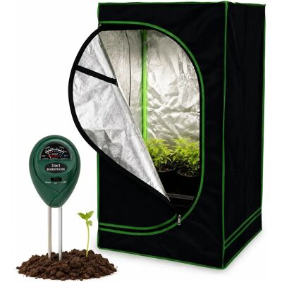 MUCOLA - Growbox interno 40x40x120cm con luce LED MUCOLA - Growbox interno 40x40x120cm con luce LED