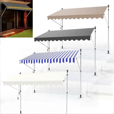Toldo de pinza MUCOLA Protección solar - 250x120cm Toldo de pinza MUCOLA Protección solar - 250x120cm