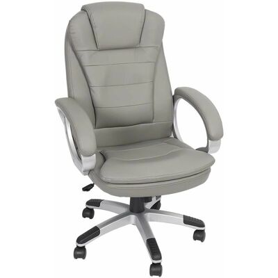 Sedia da Ufficio Mucola - Ergonomica, Supporto 120kg, Grigia Sedia da Ufficio Mucola - Ergonomica, Supporto 120kg, Grigia