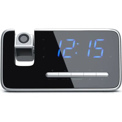 Brandson - FM-Projektion - 180° Flip-Projektion - LED-Display 4,7 - Digitaler Radiowecker Brandson - FM-Projektion - 180° Flip-Projektion - LED-Display 4,7 - Digitaler Radiowecker