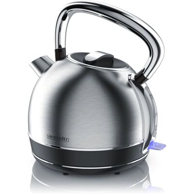 Arendo Wasserkocher - Retro Stil Edelstahl - 1,7L - 2200W Arendo Wasserkocher - Retro Stil Edelstahl - 1,7L - 2200W