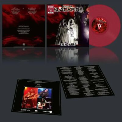 Frank Blackfire - Back On Fire Ltd. Oxblood - Kolorowy winyl Frank Blackfire - Back On Fire Ltd. Oxblood - Kolorowy winyl