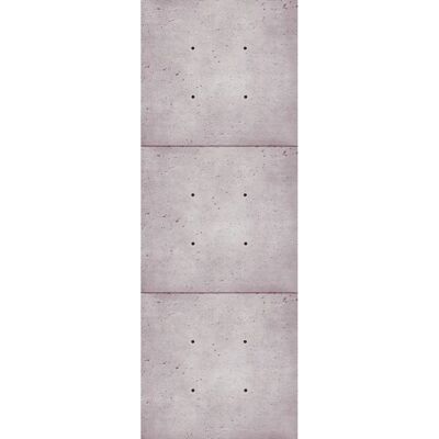 QUEENCE Abutto Vinyl Tapete - Betonoptik, 90x250cm, Rosa/Grau, Selbstklebend - Wandbelag QUEENCE Abutto Vinyl Tapete - Betonoptik, 90x250cm, Rosa/Grau, Selbstklebend - Wandbelag
