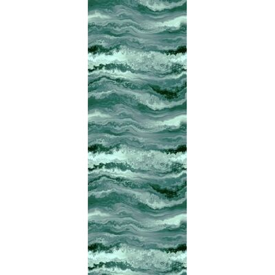 QUEENCE Aideardi Vinyltapete - Selbstklebend, 90x250cm, Grün - Wandbelag QUEENCE Aideardi Vinyltapete - Selbstklebend, 90x250cm, Grün - Wandbelag