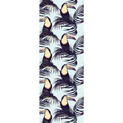 QUEENCE Vinyl Tapete Girdiogh - Naturmuster - 90x250 cm - Bunt QUEENCE Vinyl Tapete Girdiogh - Naturmuster - 90x250 cm - Bunt