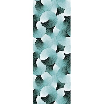 QUEENCE James Vinyltapete - Selbstklebend - 90x250cm - Blau QUEENCE James Vinyltapete - Selbstklebend - 90x250cm - Blau