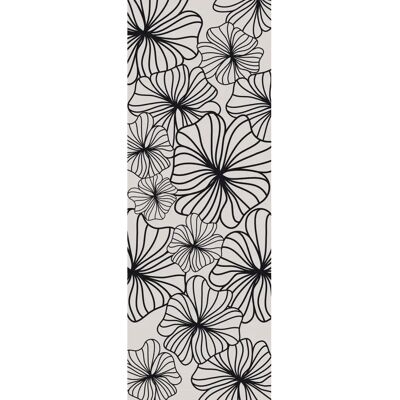 QUEENCE Faustina Vinyltapete - 0,9x2,5m, Selbstklebend, Schwarz - Tapete QUEENCE Faustina Vinyltapete - 0,9x2,5m, Selbstklebend, Schwarz - Tapete