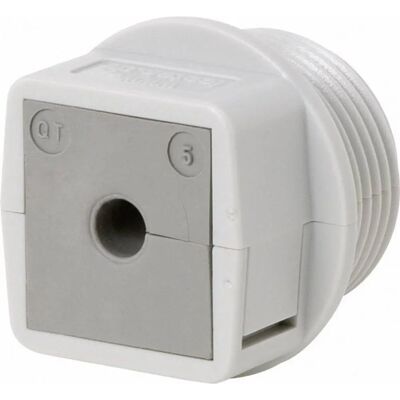 Icotek QVT 32 Kabeldoorvoer - Deelbare polycarbonaat, grijs - Kabeldoorvoer Icotek QVT 32 Kabeldoorvoer - Deelbare polycarbonaat, grijs - Kabeldoorvoer