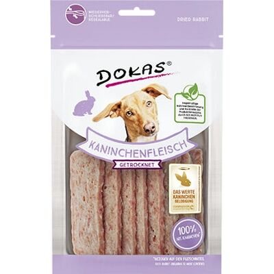 Przysmaki z mięsa królika Dokas - Psy i Koty - 70g Przysmaki z mięsa królika Dokas - Psy i Koty - 70g