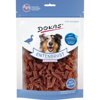 Casse-croûte pour chiens DOKAS - 200g - Publicité Casse-croûte pour chiens DOKAS - 200g - Publicité
