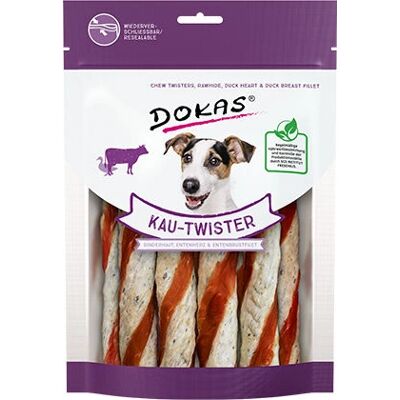 Przysmaki do żucia dla psów Dokas Wołowina i Kaczka - 800g Przysmaki do żucia dla psów Dokas Wołowina i Kaczka - 800g