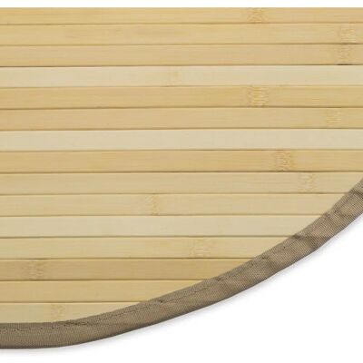 Tapis en Bambou 150cm Naturel - Antidérapant, Finition Satinée - Publicité Tapis en Bambou 150cm Naturel - Antidérapant, Finition Satinée - Publicité