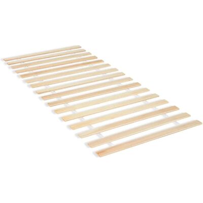 Homestyle4U Base de lit à lattes en pin - 90x200cm - Solide & Durable - Publicité Homestyle4U Base de lit à lattes en pin - 90x200cm - Solide & Durable - Publicité