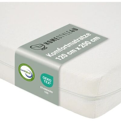 Homestyle4u Eko Matelas confort 120x200cm - Publicité Homestyle4u Eko Matelas confort 120x200cm - Publicité