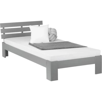 Unbekanntes 90x200 cm Einzelbett - Natürliche Holzoptik Unbekanntes 90x200 cm Einzelbett - Natürliche Holzoptik