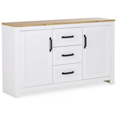 Homestyle4u - Holzweiß 150cm Buffet - Buffet Homestyle4u - Holzweiß 150cm Buffet - Buffet