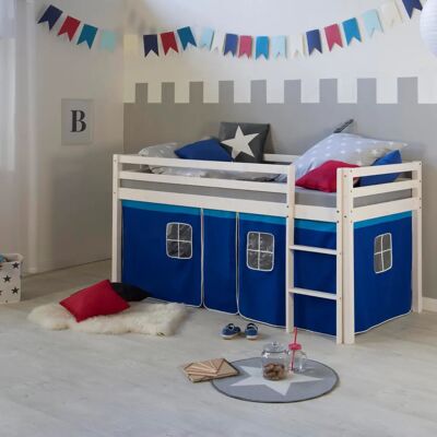 Homestyle4u - Lit Superposé 90x200 - Lit mezzanine - Publicité Homestyle4u - Lit Superposé 90x200 - Lit mezzanine - Publicité
