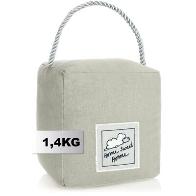 Com-four - CF9750 - cinza claro - 1,4 kg - tope de porta Com-four - CF9750 - cinza claro - 1,4 kg - tope de porta