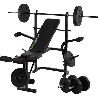 Duke Fitness Hantelbank Set - Krafttrainingsgerät Duke Fitness Hantelbank Set - Krafttrainingsgerät