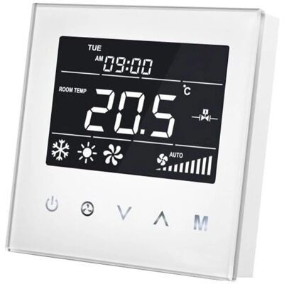 MCO Home Mco Casa Mcoemh8fc Termostato fan coil a 2 tubi - Riscaldamento & Raffreddamento MCO Home Mco Casa Mcoemh8fc Termostato fan coil a 2 tubi - Riscaldamento & Raffreddamento