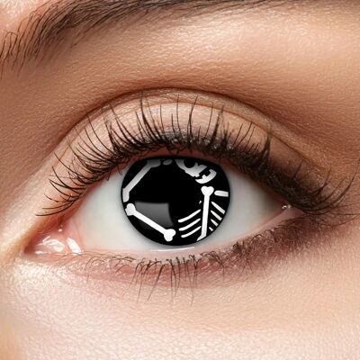 Eyecatcher Skeleton Kontaktlinsen - Halloween Eyecatcher Skeleton Kontaktlinsen - Halloween