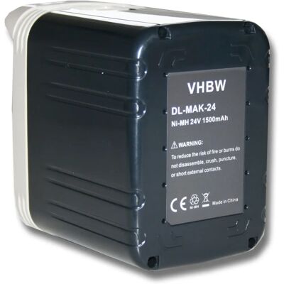 Batería VHBW Makita 1500mAh 24V - Batería Batería VHBW Makita 1500mAh 24V - Batería